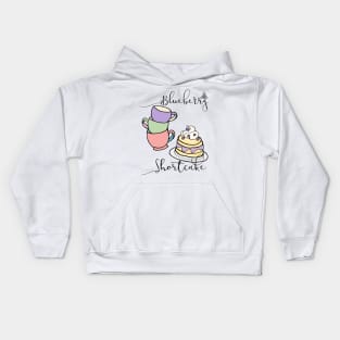 Blueberry Shortcake Kids Hoodie